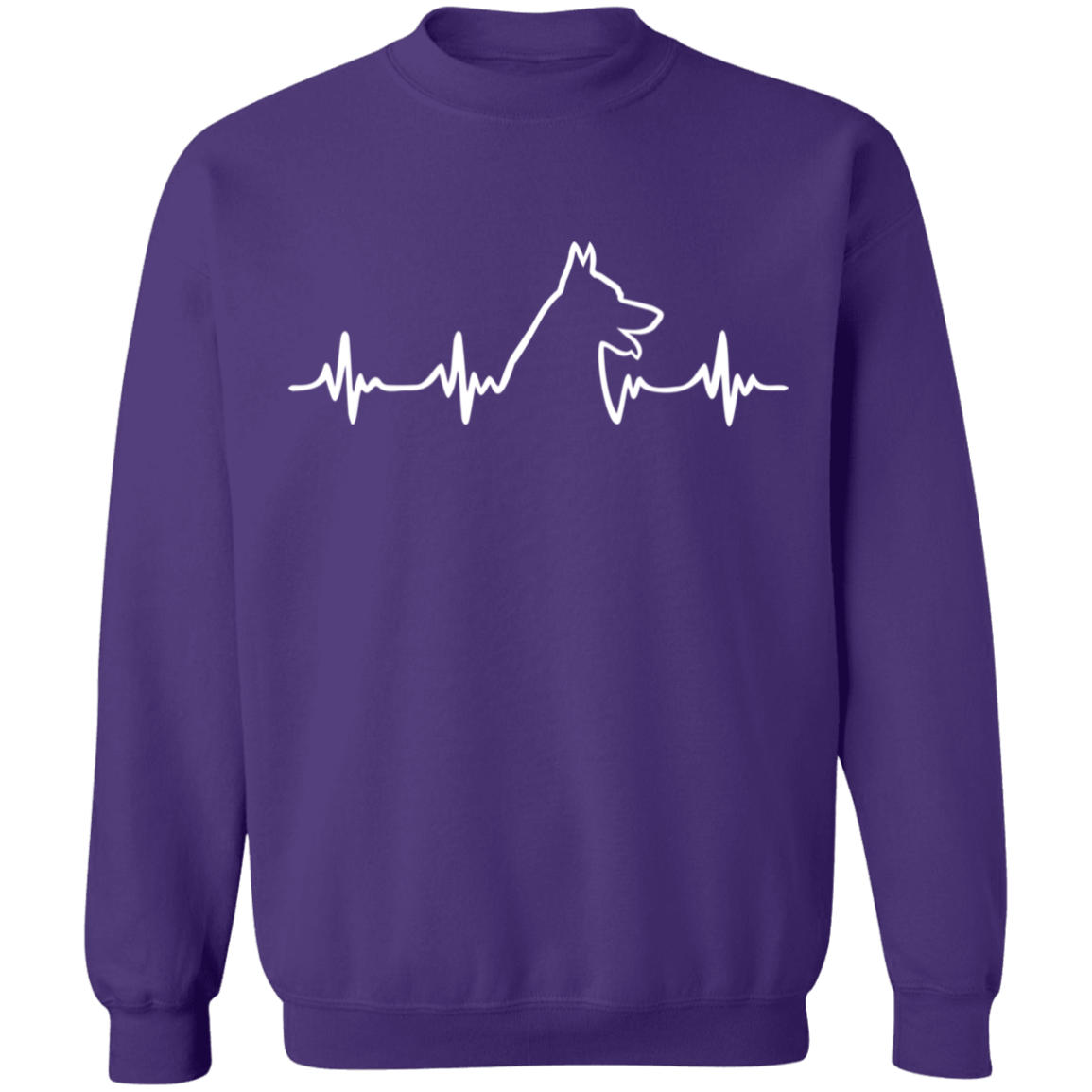 German Shepherd Heartbeat Sweatshirt
