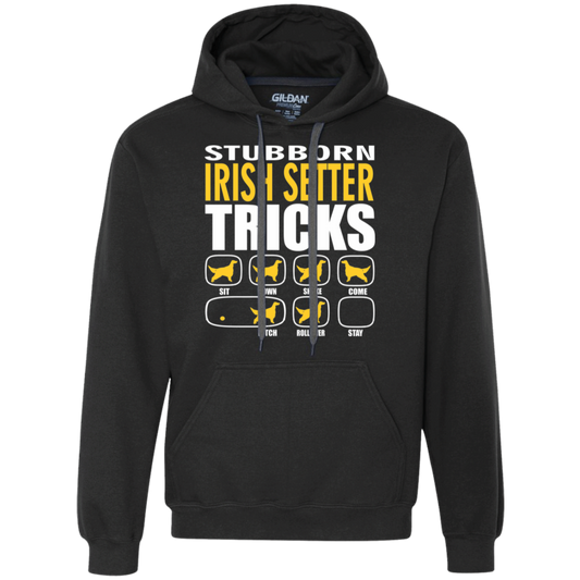 Stubborn Irish Setter Tricks Unisex Hoodie