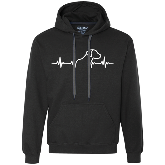 Rhodesian Ridgeback Heartbeat Unisex Hoodie