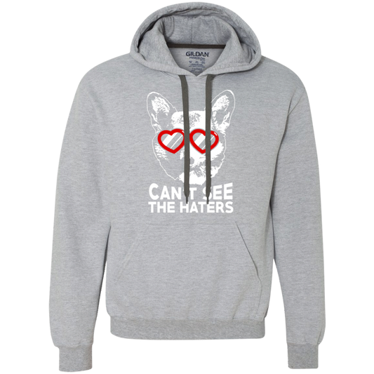 Corgi can't see the haters Hoodie