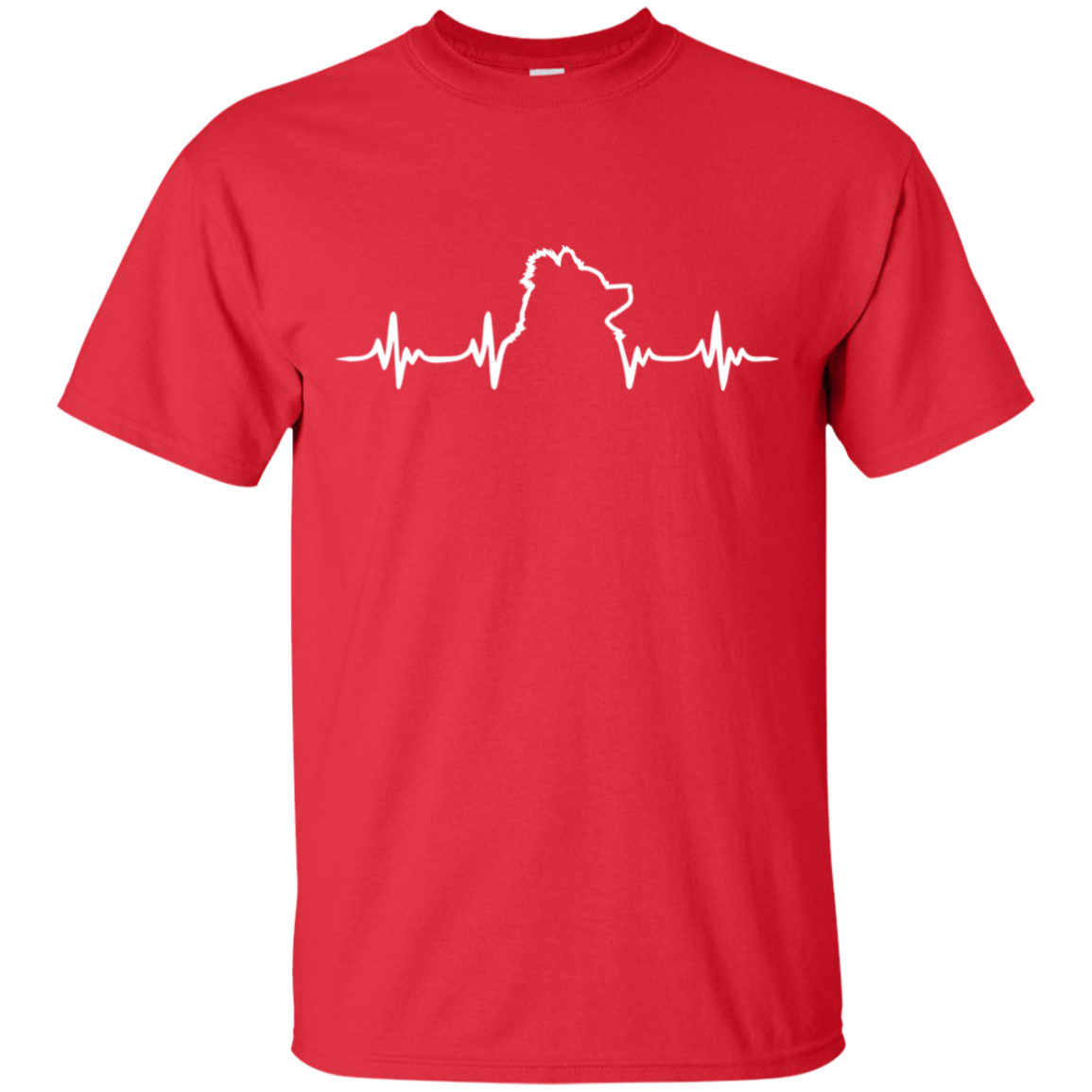 Pomeranian Heartbeat Unisex T-Shirt