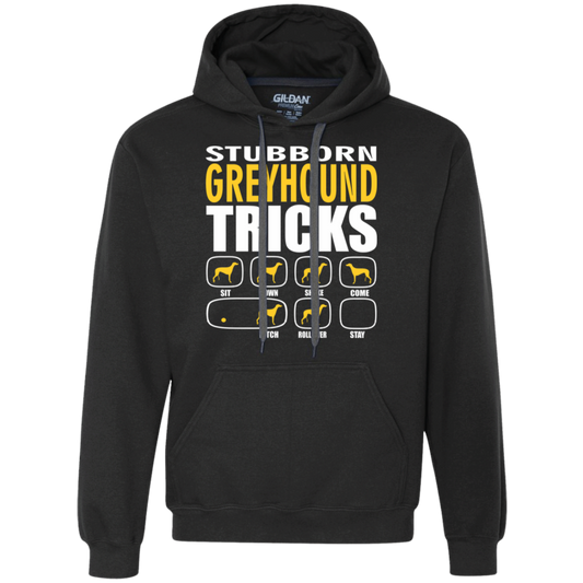 Stubborn Greyhound Tricks Unisex Hoodie