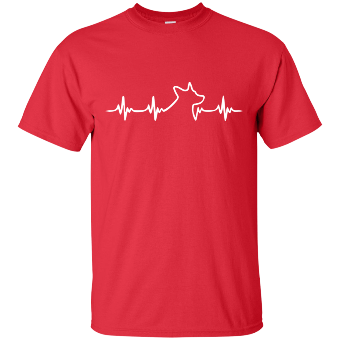Pembroke Welsh Corgi heartbeat T-Shirt