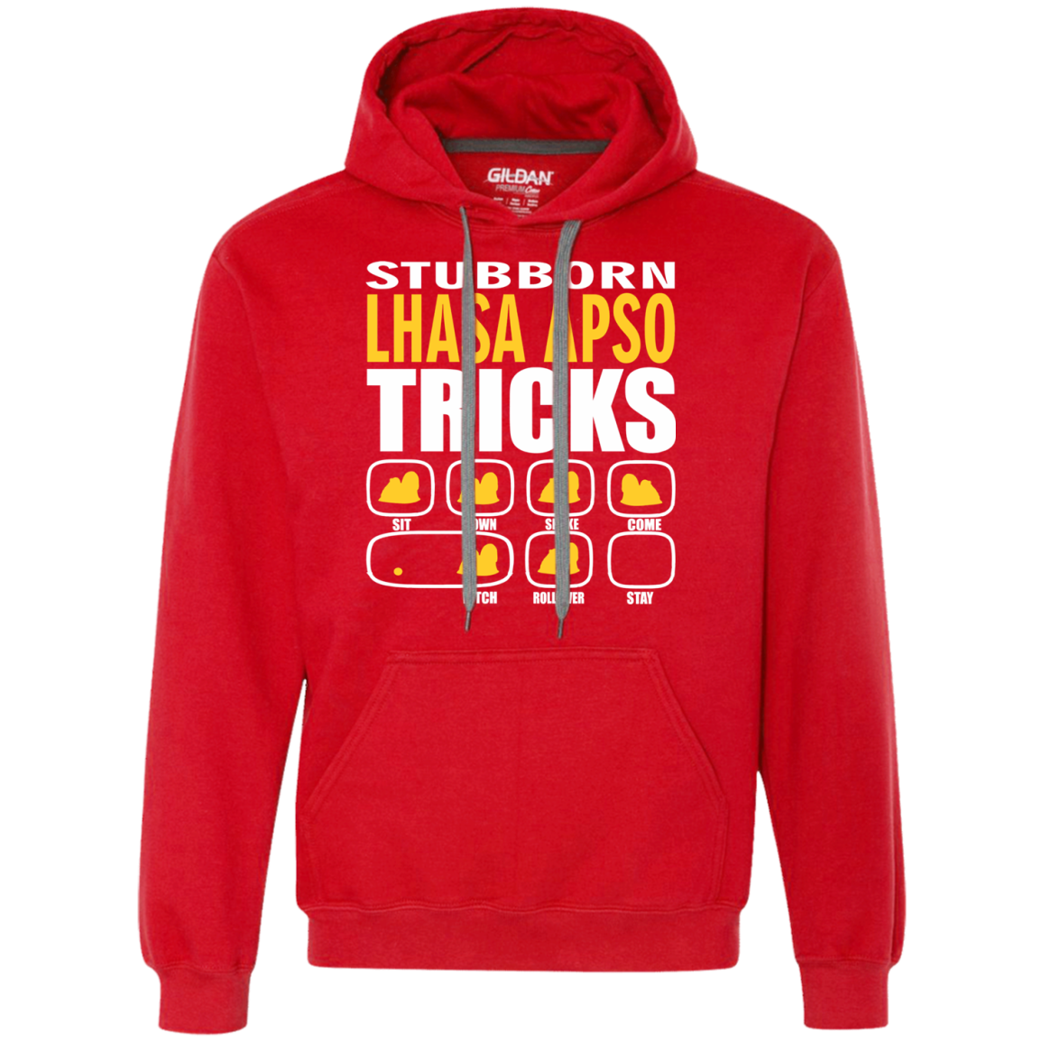 Stubborn Lhasa Apso Tricks Unisex Hoodie
