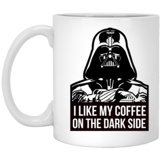 Paunchy 11 oz. White Mug