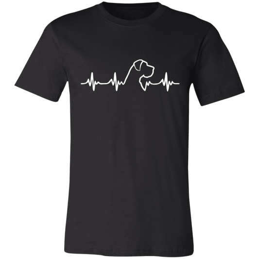 Great Dane Heartbeat Natural Ears Custom Cat