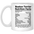 Boston Terrier Nutrition White Mug