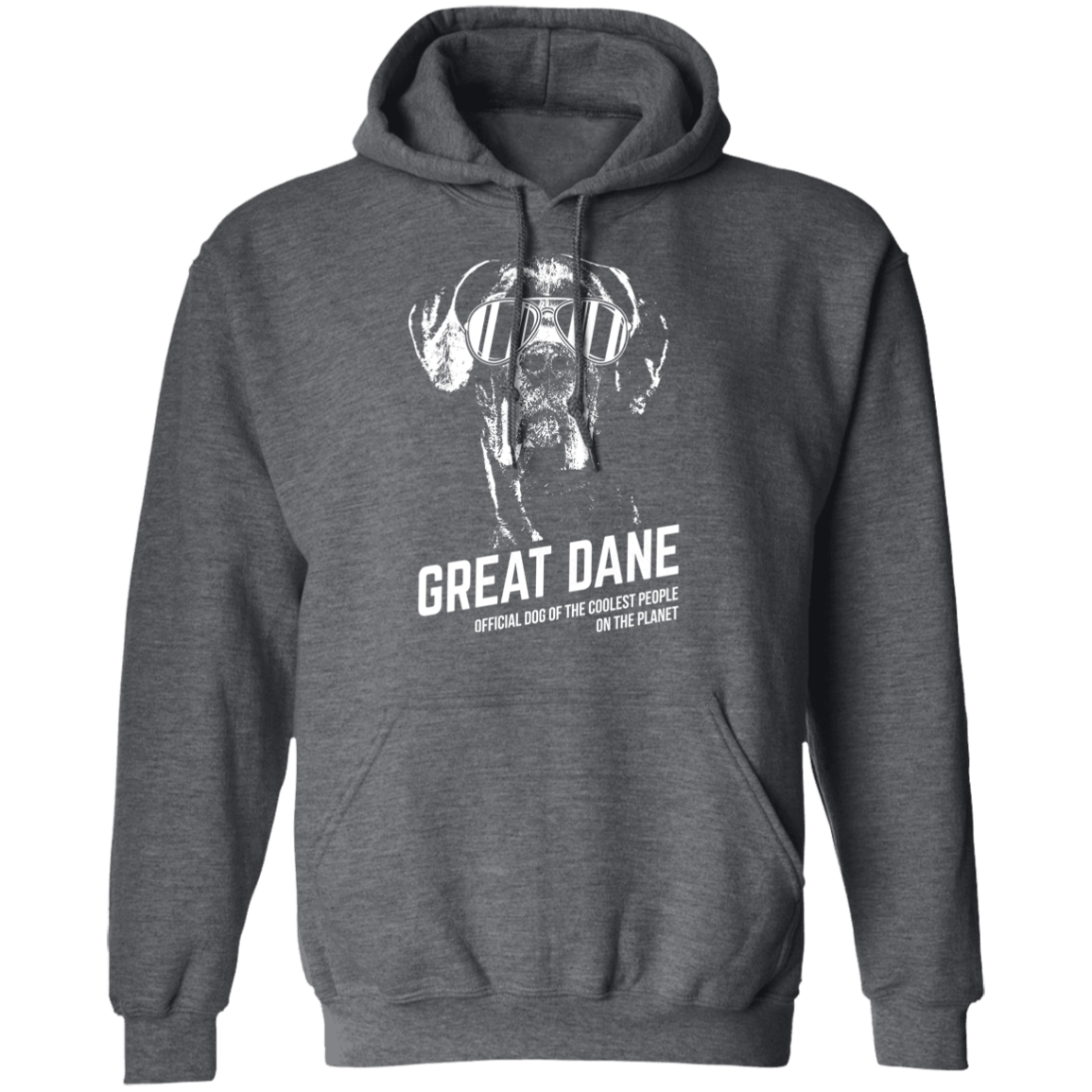 Gread Dane Coolest Great Dane Lovers  Pullover Hoodie