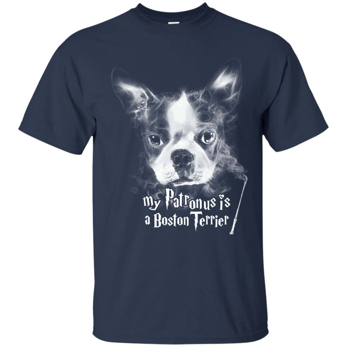 Boston Terrier Patronus Unisex T-Shirt