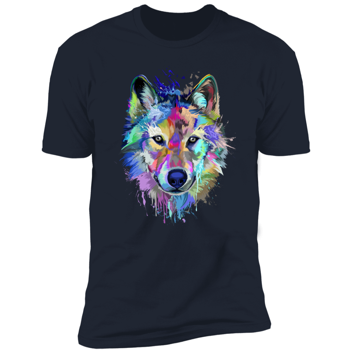 Wolf Splash Short Sleeve Tee