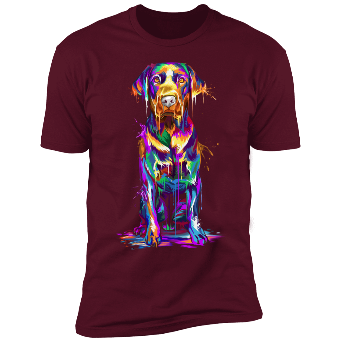 Labrador Splash Art T-Shirt