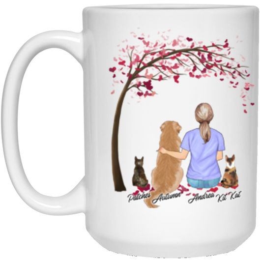 girl test White Mug
