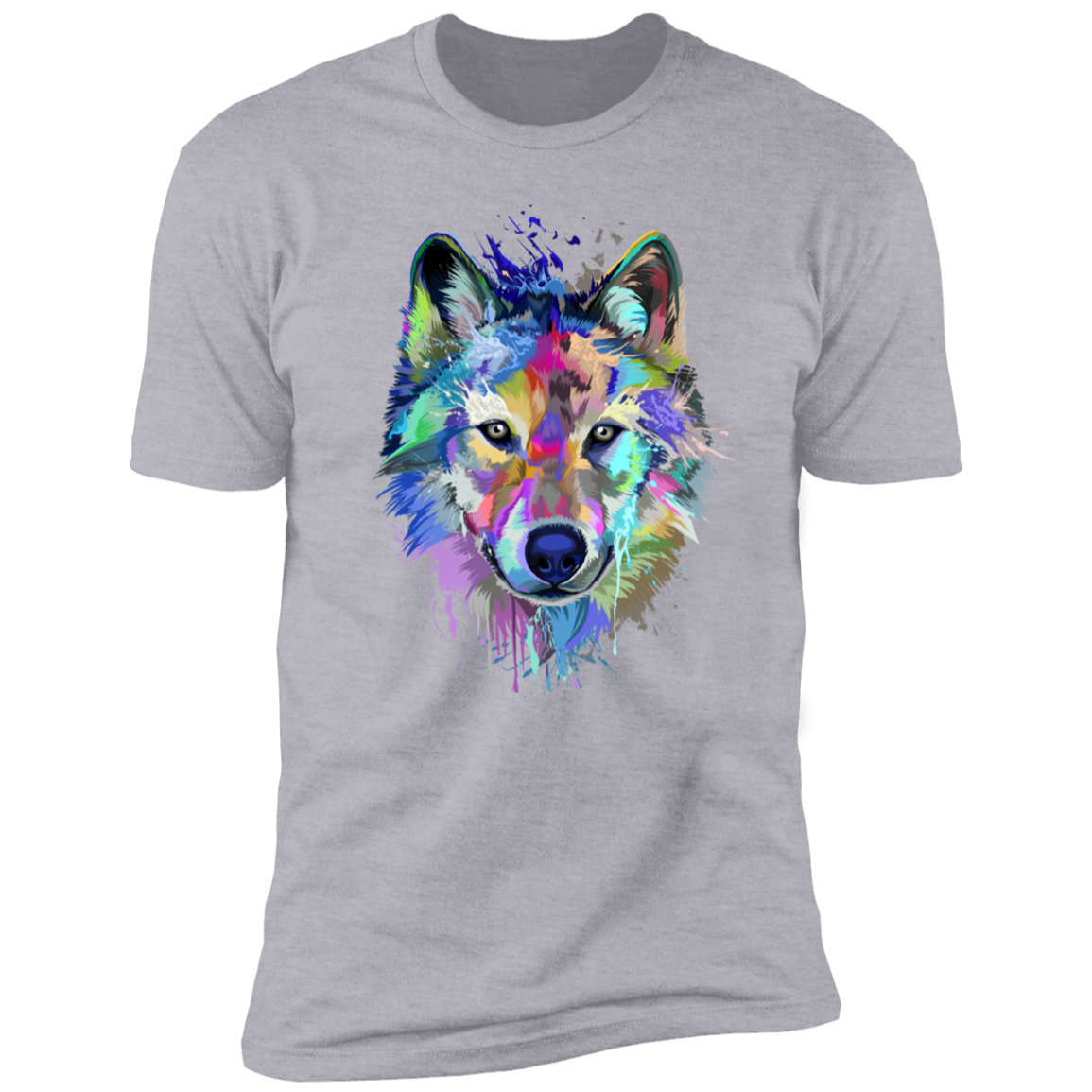 Wolf Splash Short Sleeve Tee