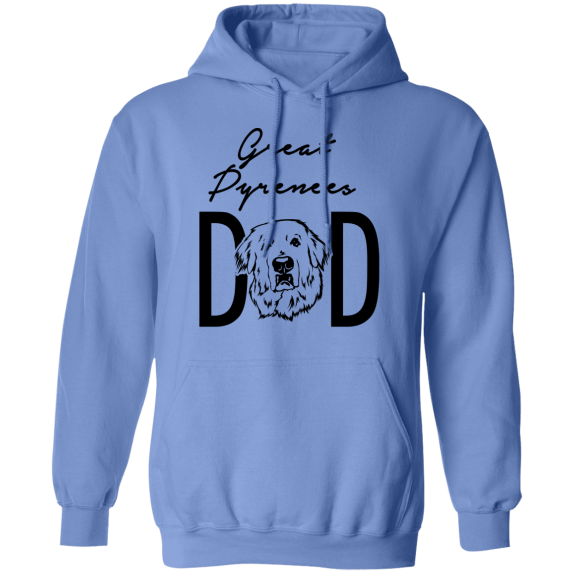 Great Pyrenees Dad Hoodie