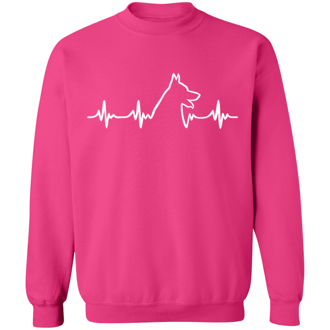 German Shepherd Heartbeat Sweatshirt
