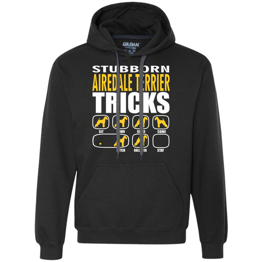 Stubborn Airedale Terrier Tricks Unisex Hoodie