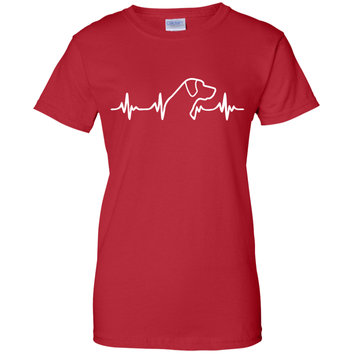 Labrador Retriever Heartbeat Ladies' T-Shirt