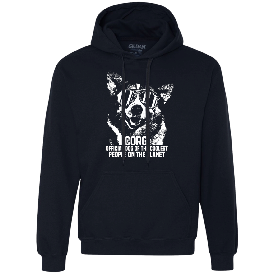 Official Dog Of The Coolest Corgi Unisex Hoodie