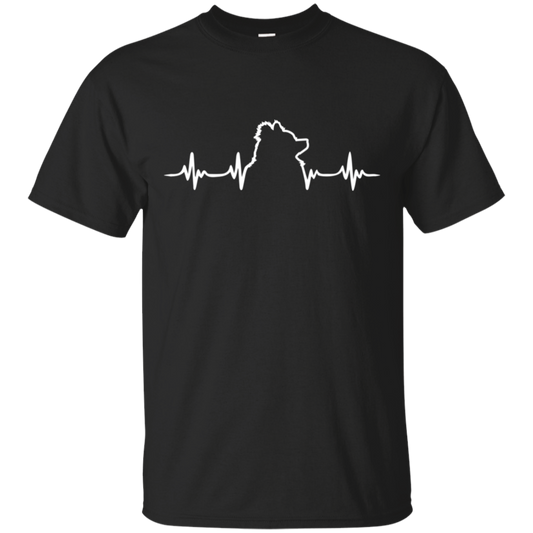 Pomeranian Heartbeat Unisex T-Shirt
