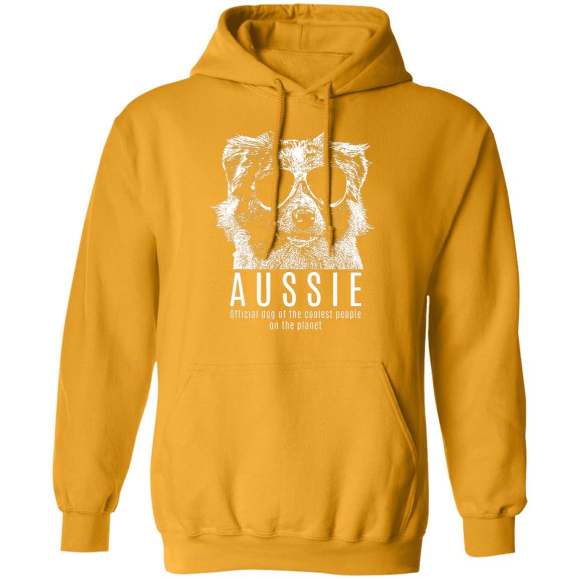 Australian Shepherd Coolest Pullover Hoodie
