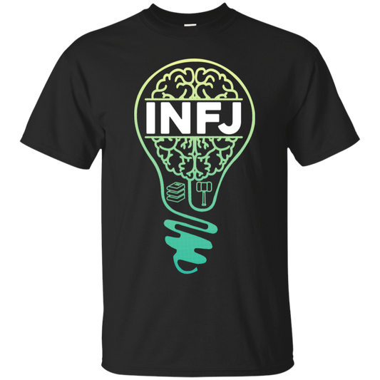 INFJ One Of A Kind Unique Personality Type Introvert Cotton T-Shirt