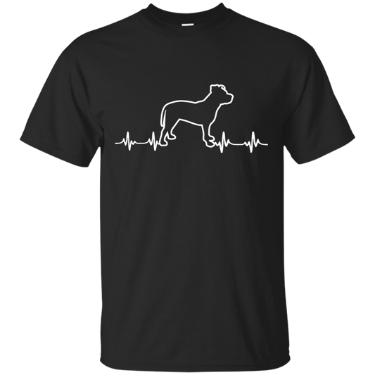Pit Bull Heartbeat Unisex T-Shirt
