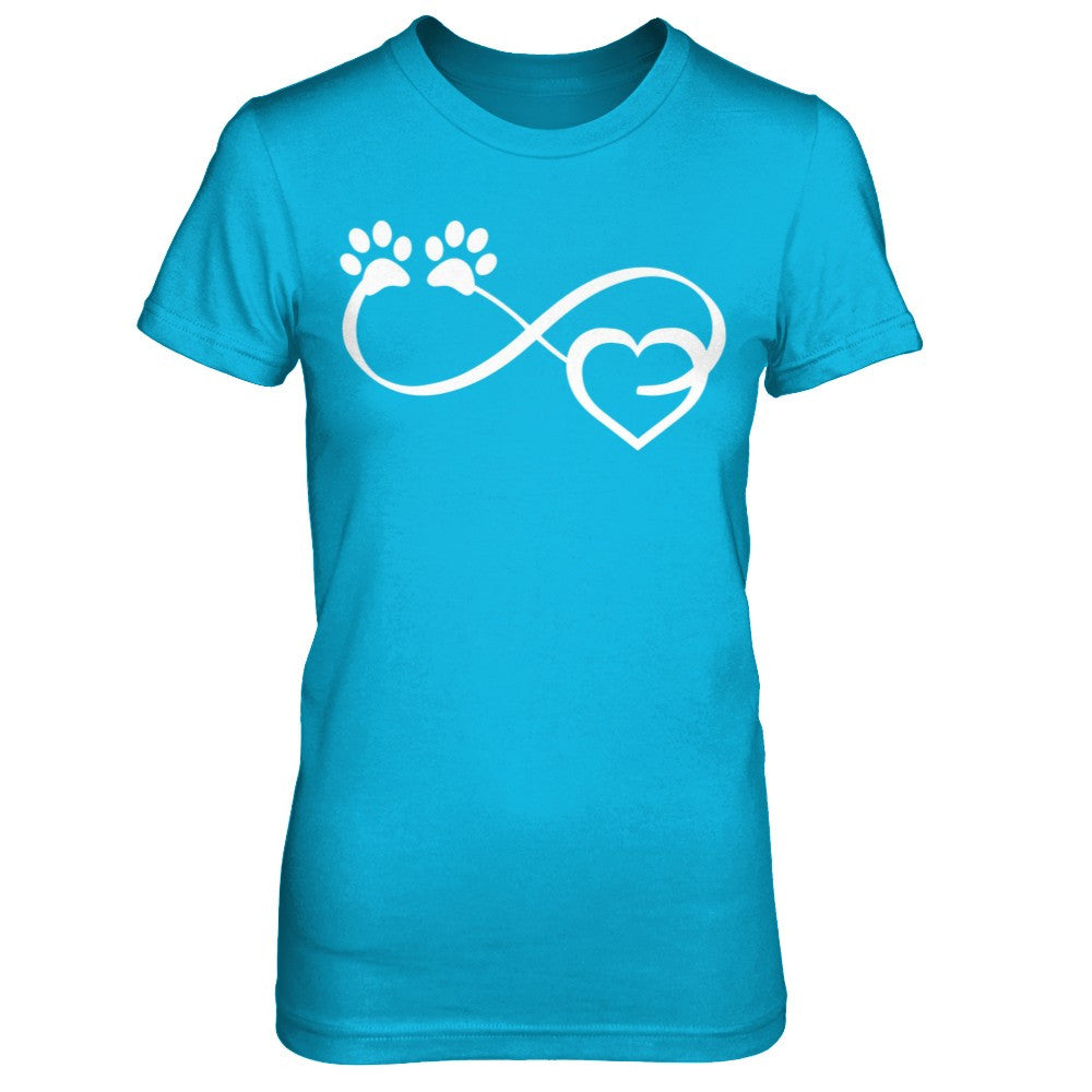 Dog Lover Infinite Love Infinity Symbol Womens