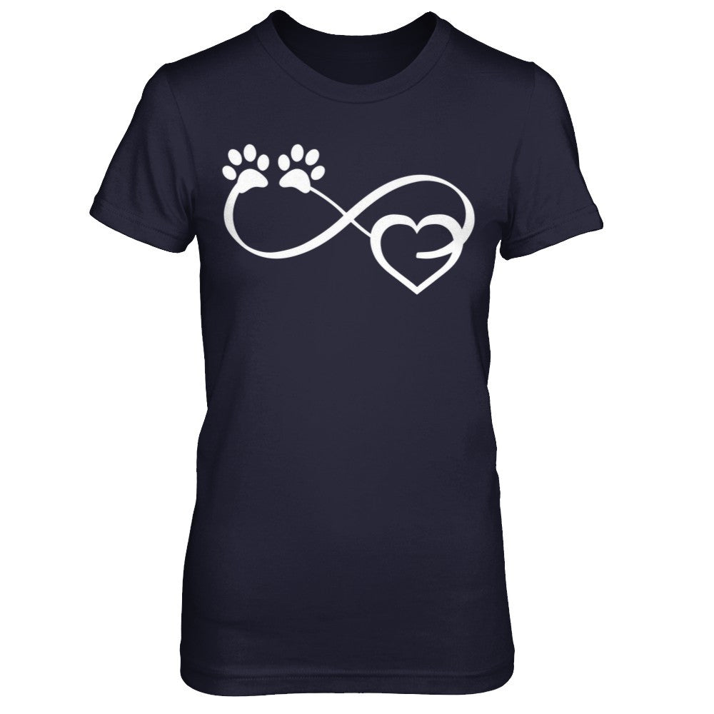 Dog Lover Infinite Love Infinity Symbol Womens