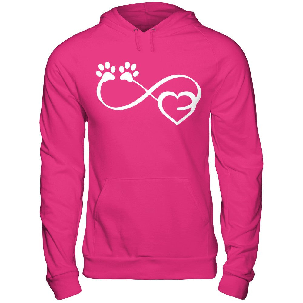 Dog Lover Infinite Love Infinity Symbol Hoodie