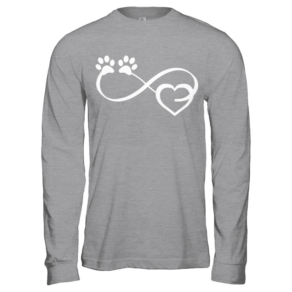 Dog Lover Infinite Love Infinity Symbol Long Sleeve