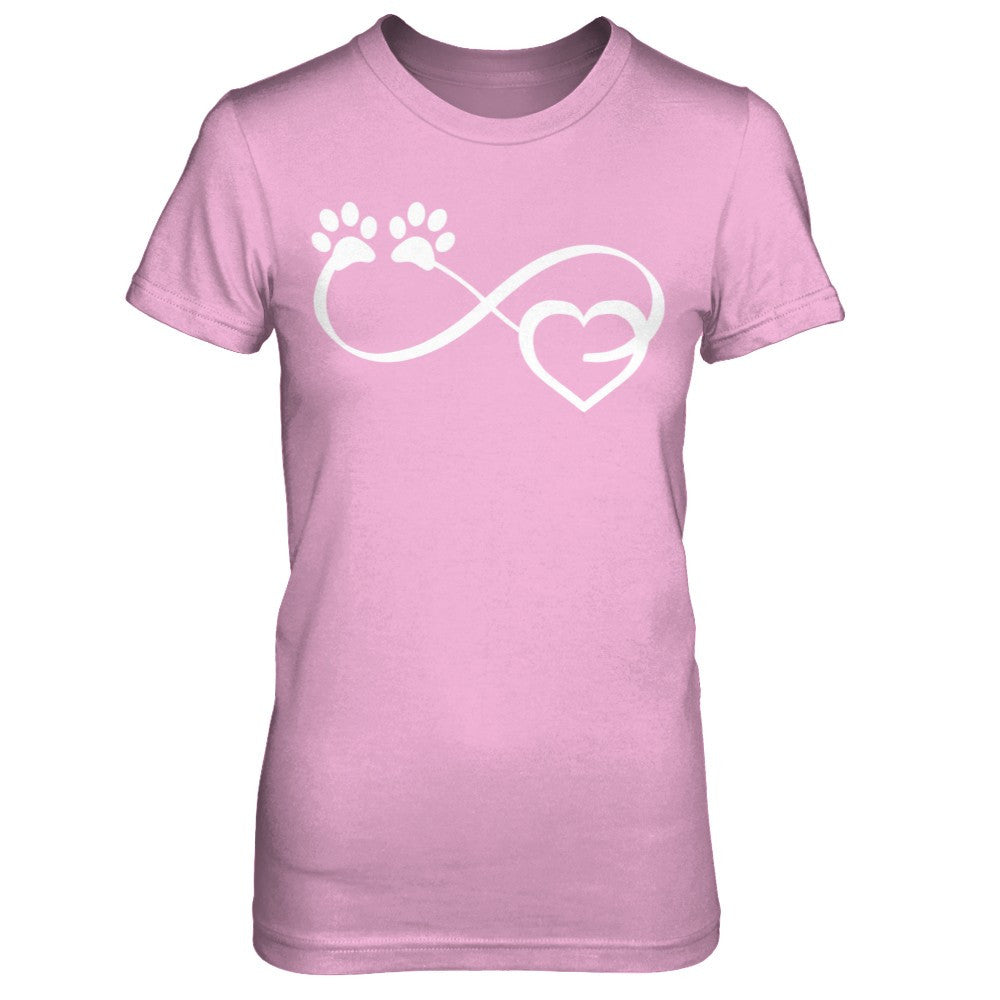Dog Lover Infinite Love Infinity Symbol Womens