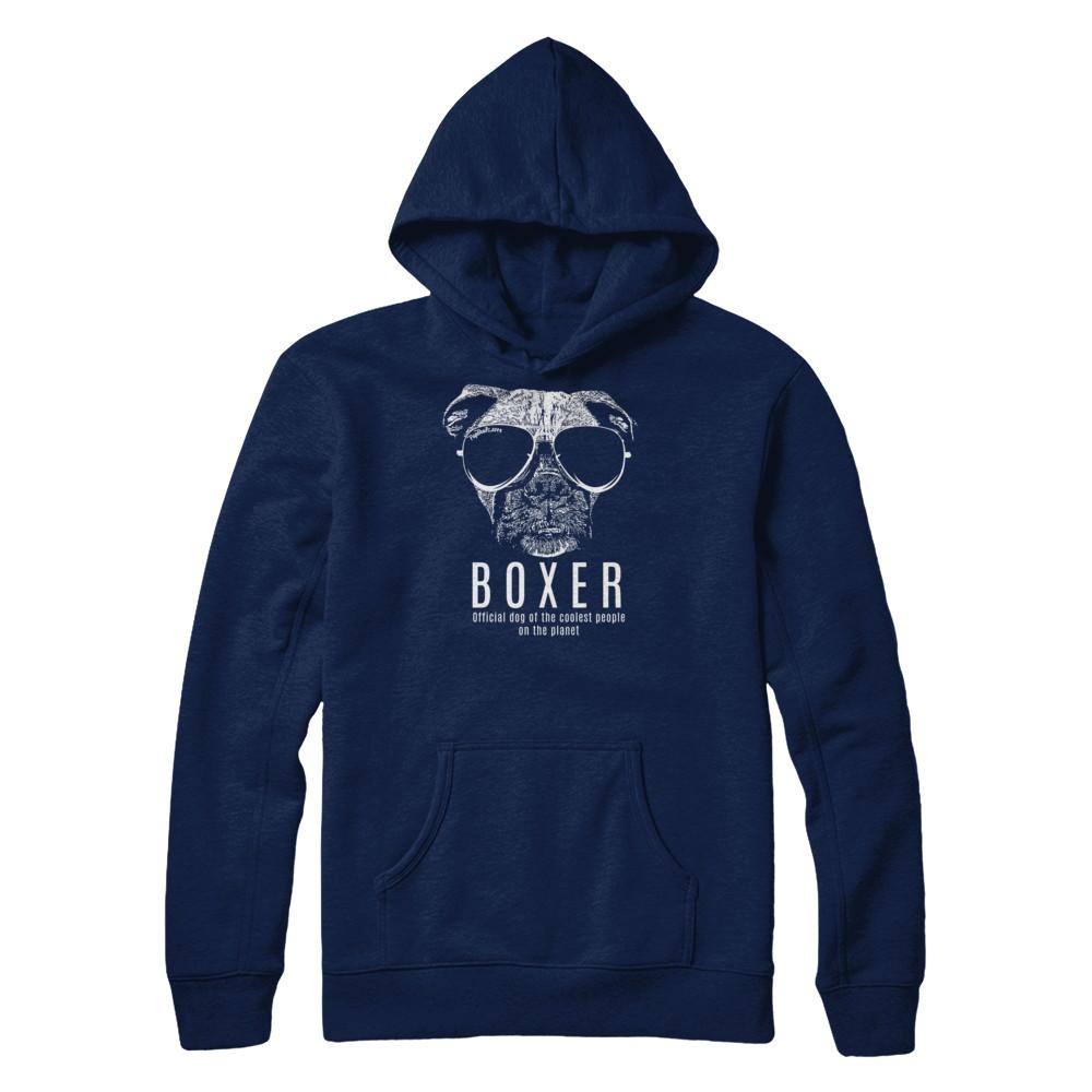Official Dog Of The Coolest Boxer Hoodie