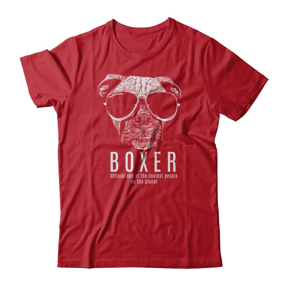 Official Dog Of The Coolest Boxer T-Shirt