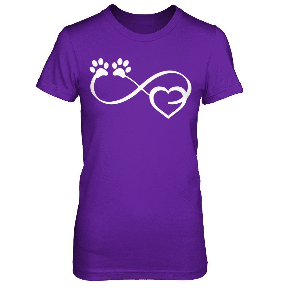 Dog Lover Infinite Love Infinity Symbol Womens