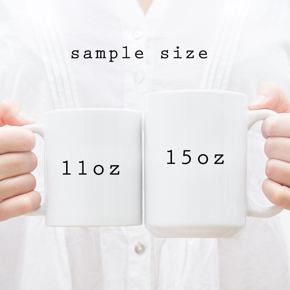 Greyhound Nutri Facts White Mug